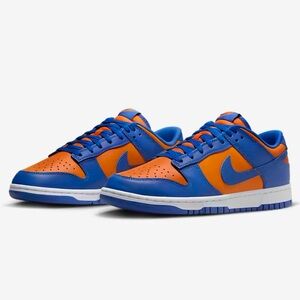 NIKE Dunk Low Retro Orange & Blue - M 7.5 / W 9